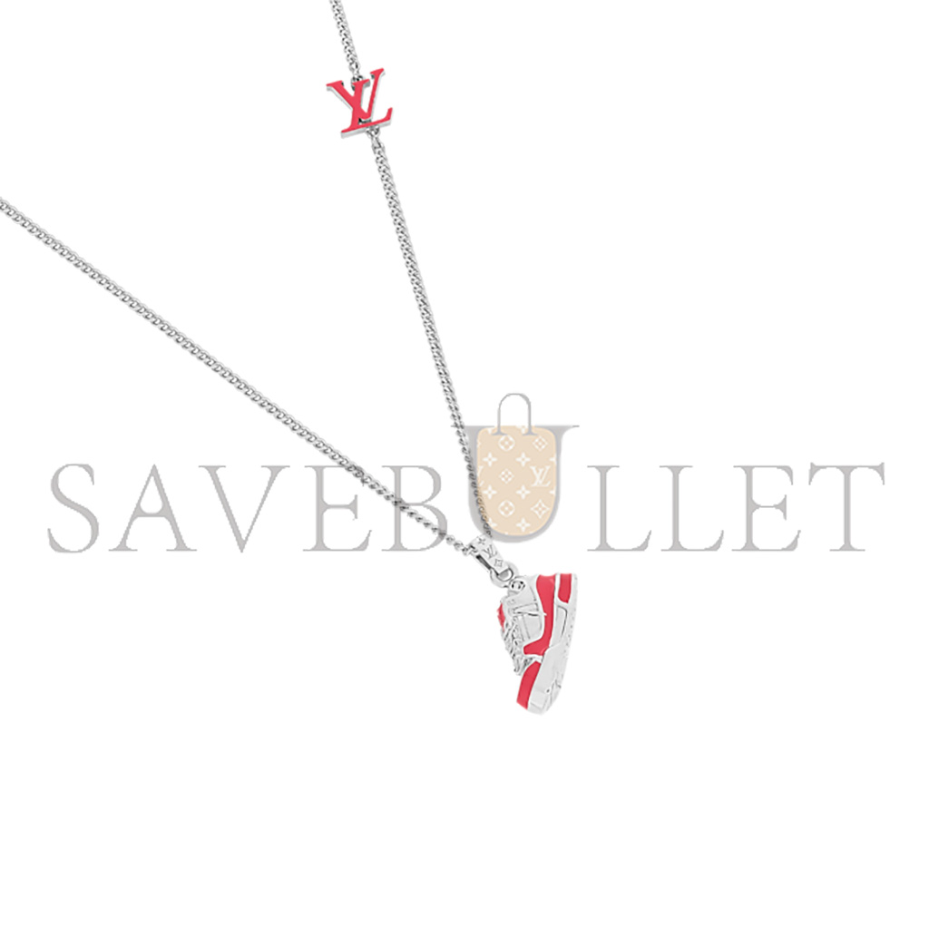 LOUIS VUITTON LV TRAINER NECKLACE M01407